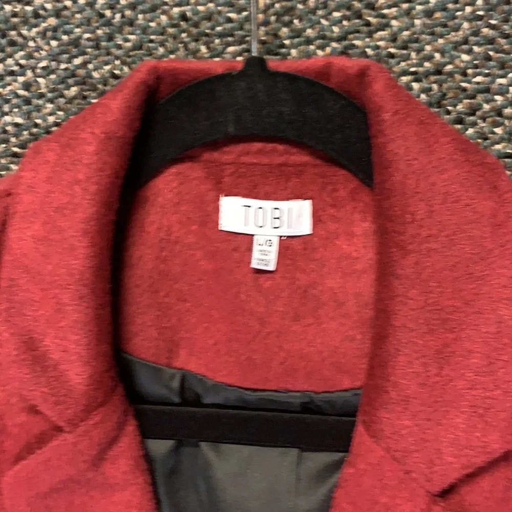 Tobi Red Jacket - Picture 2 of 2